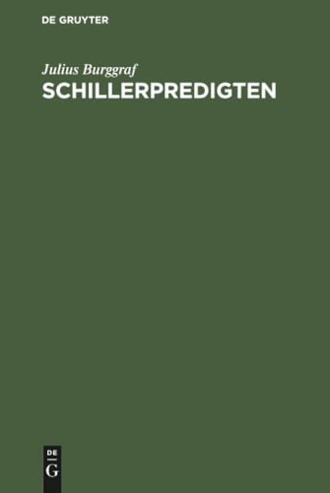 Schillerpredigten