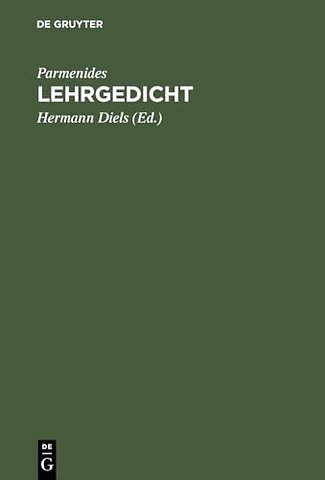 Lehrgedicht – Griechisch und deutsch