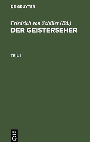 Der Geisterseher. Teil 1