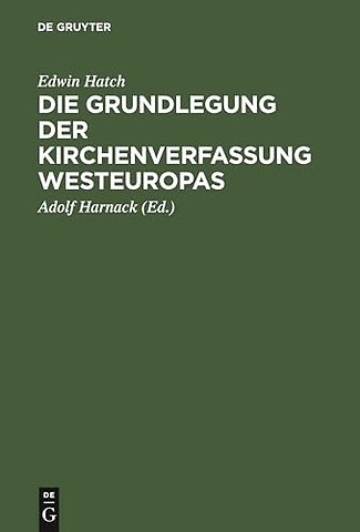 Die Grundlegung der Kirchenverfassung Westeuropa – Im frühen Mittelalter