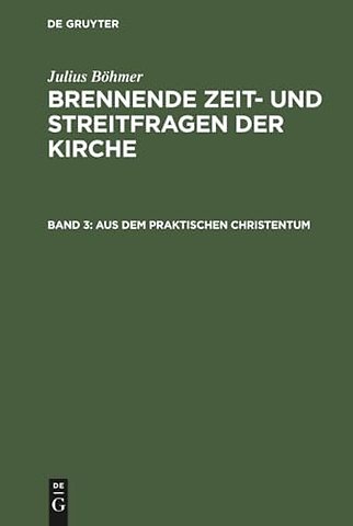 Aus dem praktischen Christentum