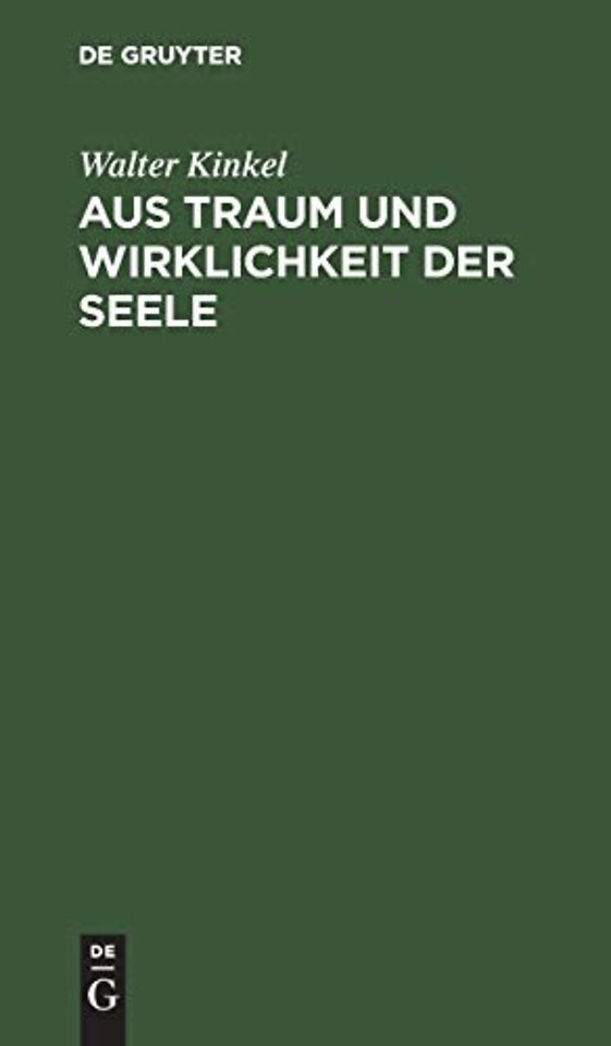 Aus Traum und Wirklichkeit der Seele – Stille Gedanken aus einsamen Stunden