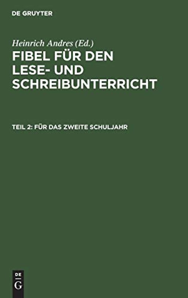 Für das zweite Schuljahr
