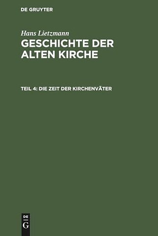 Die Zeit der Kirchenväter