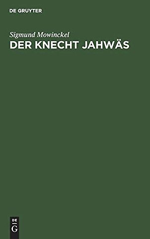 Der Knecht Jahwäs