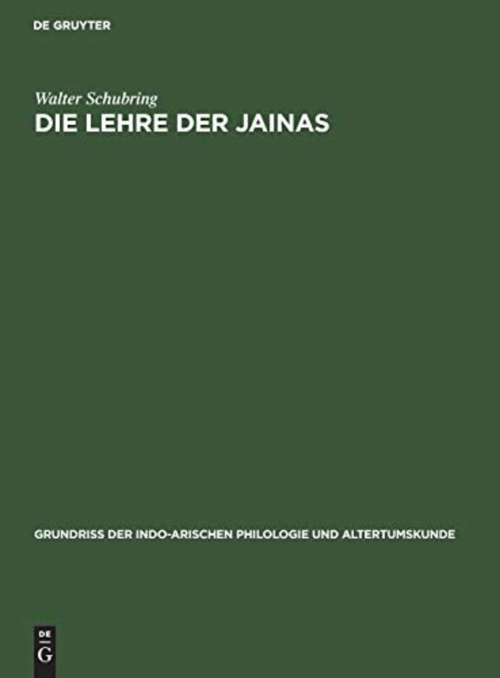 Die Lehre der Jainas