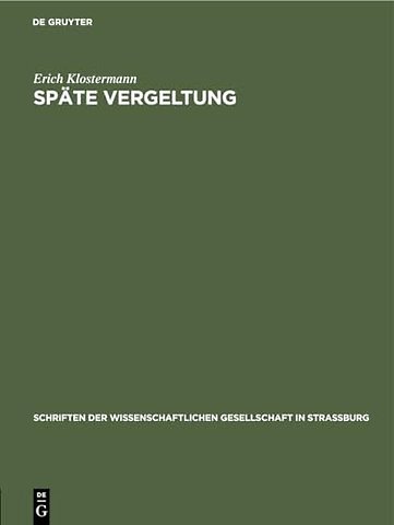 Späte Vergeltung – Aus der Geschichte der Theodicee