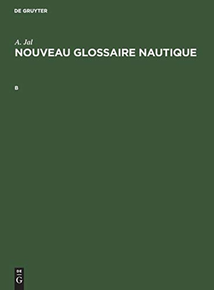 Nouveau glossaire nautique