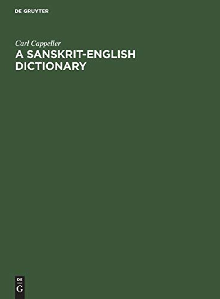 A Sanskrit-English dictionary