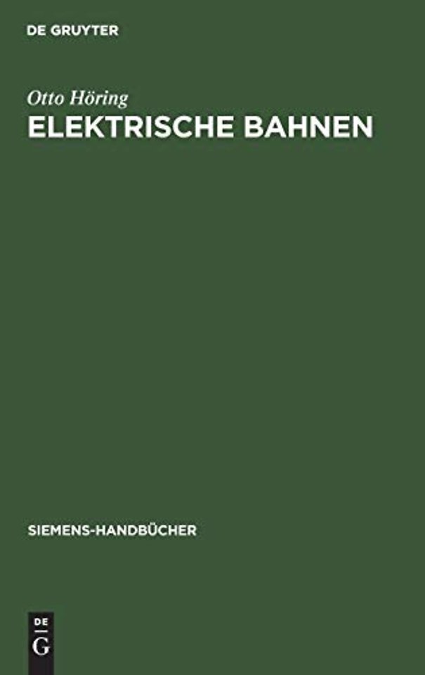 Elektrische Bahnen