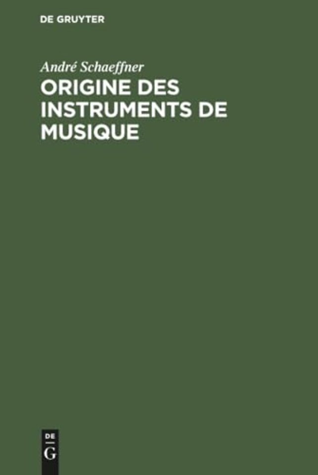 Origine des instruments de musique