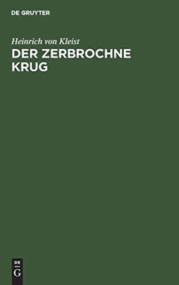 Der zerbrochne Krug