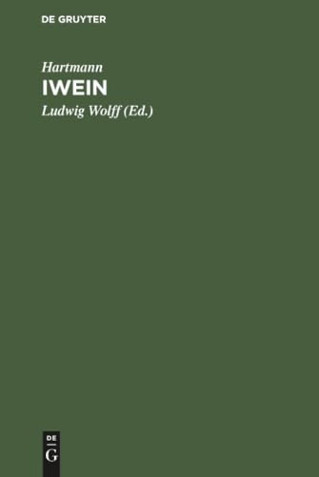 Iwein – Studienausgabe