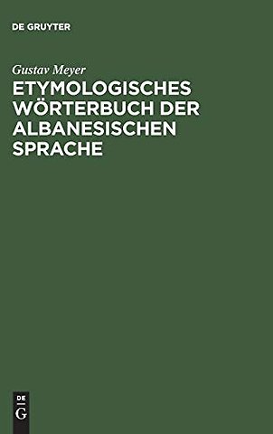 Etymologisches Wörterbuch der albanesischen Sprache