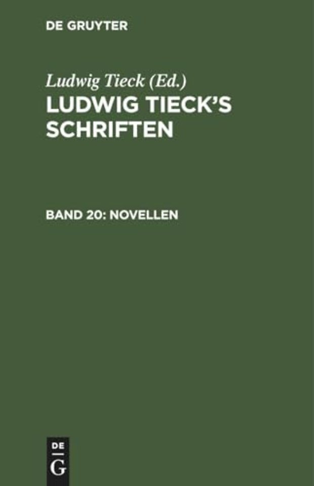 Novellen – [Der Jahrmarkt. Der Hexen–Sabbath]