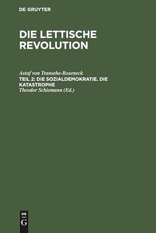 Die Sozialdemokratie. Die Katastrophe