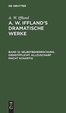 Selbstbeherrschung. Dienstpflicht. Allzuscharf macht schartig
