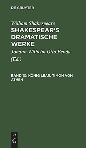 König Lear. Timon von Athen