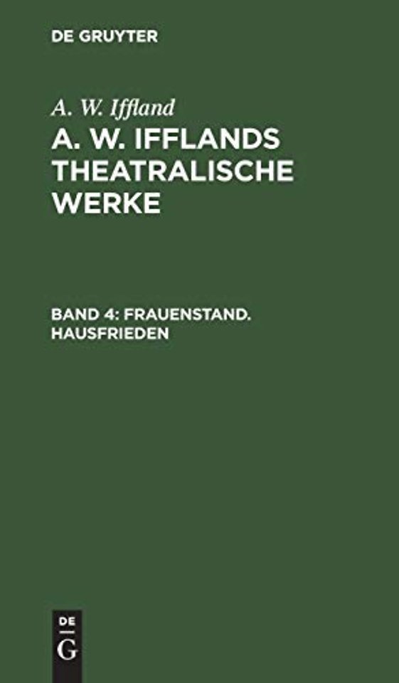 Frauenstand. Hausfrieden