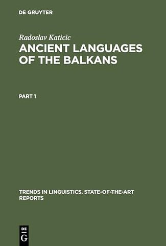 Ancient Languages of the Balkans