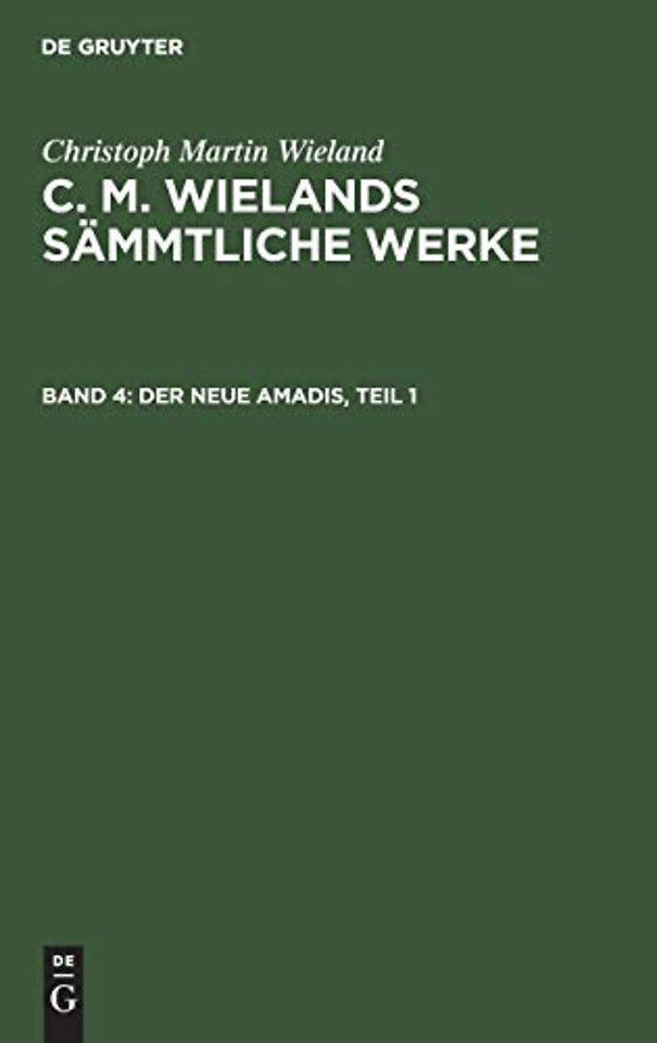 Der neue Amadis, Teil 1