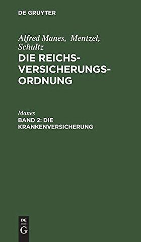 Die Krankenversicherung