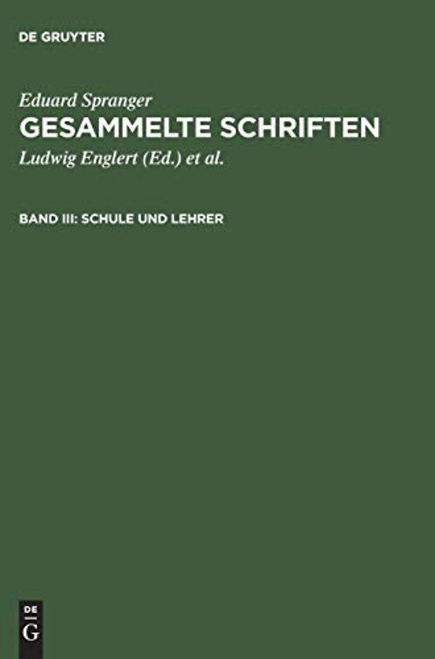 Schule und Lehrer