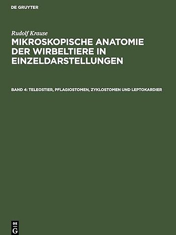 Teleostier, Pflagiostomen, Zyklostomen Und Leptokardier
