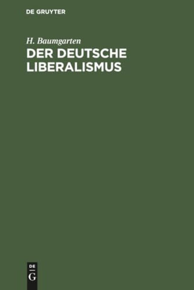 Der deutsche Liberalismus – Eine Selbstkritik
