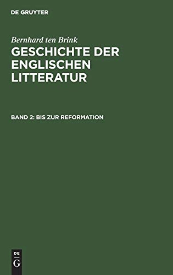 Bis zur Reformation