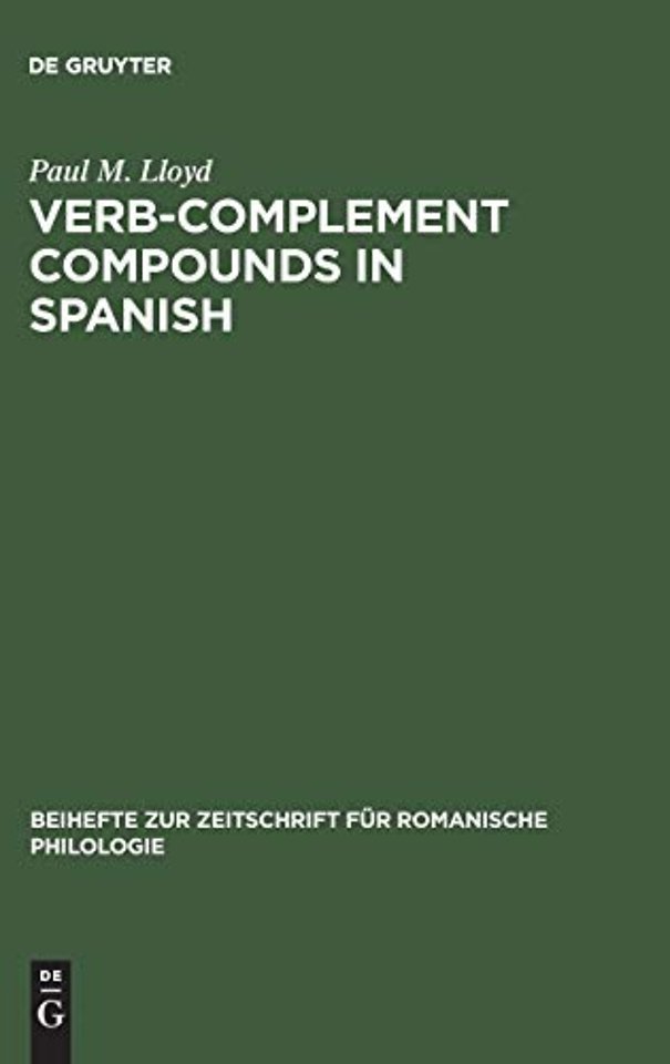 Verb–complement compounds in Spanish