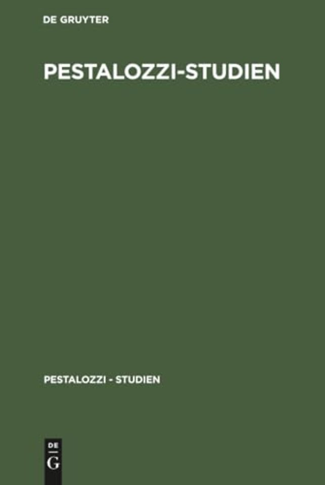 Pestalozzi–Studien