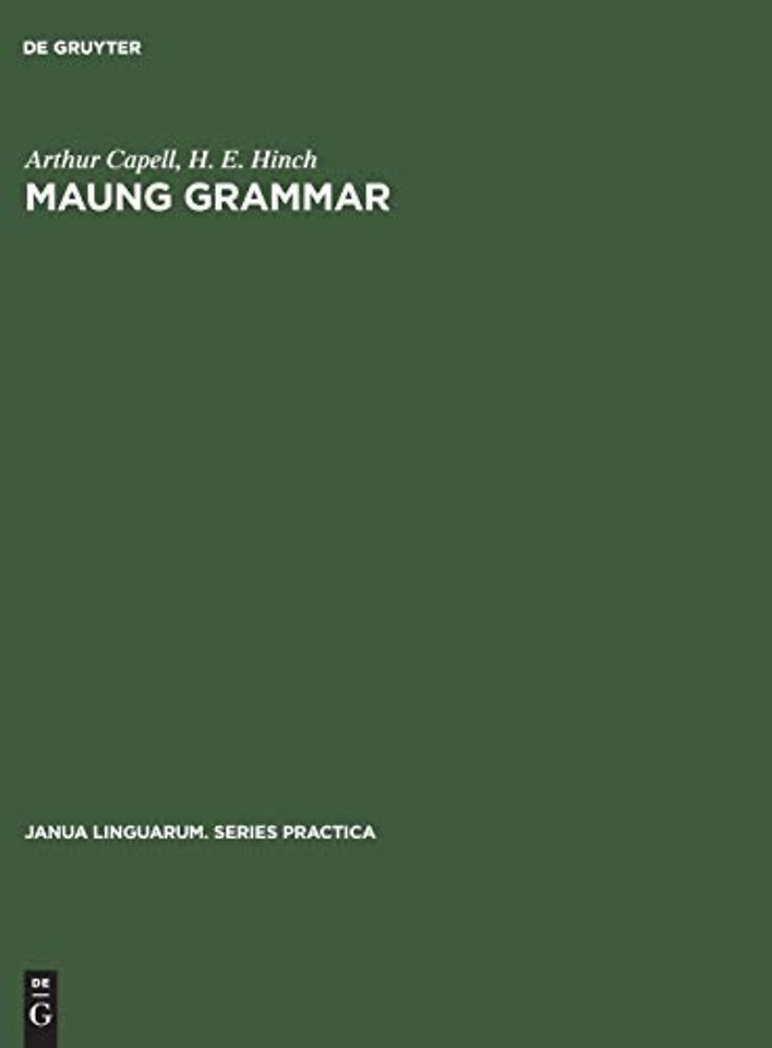 Maung grammar – Texts and vocabulary