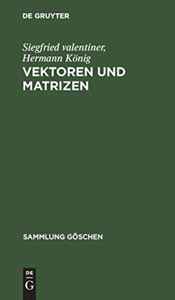 Vektoren und Matrizen