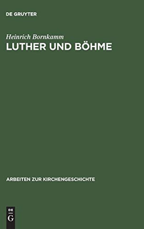 Luther und Bohme