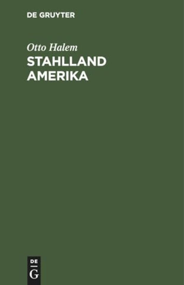 Stahlland Amerika
