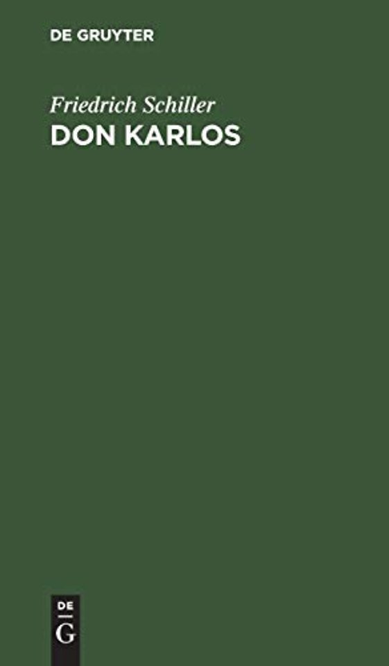 Don Karlos – Infant von Spanien