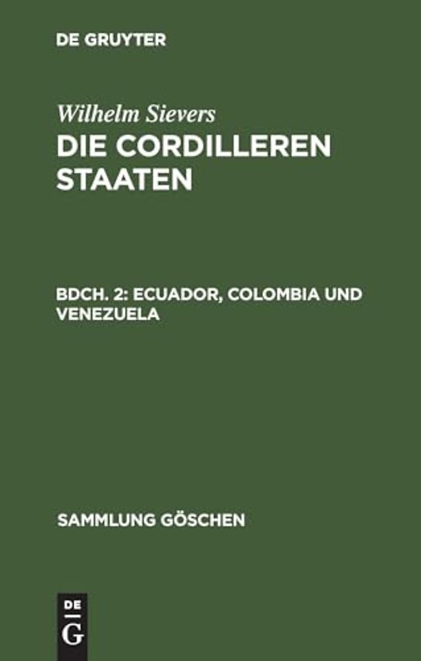 Ecuador, Colombia und Venezuela
