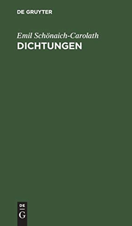 Dichtungen