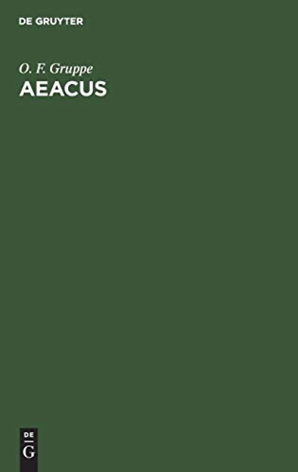 Aeacus – Über die Interpolationen in den römischen Dichtern. Mit besonderer Rücksicht auf Horaz