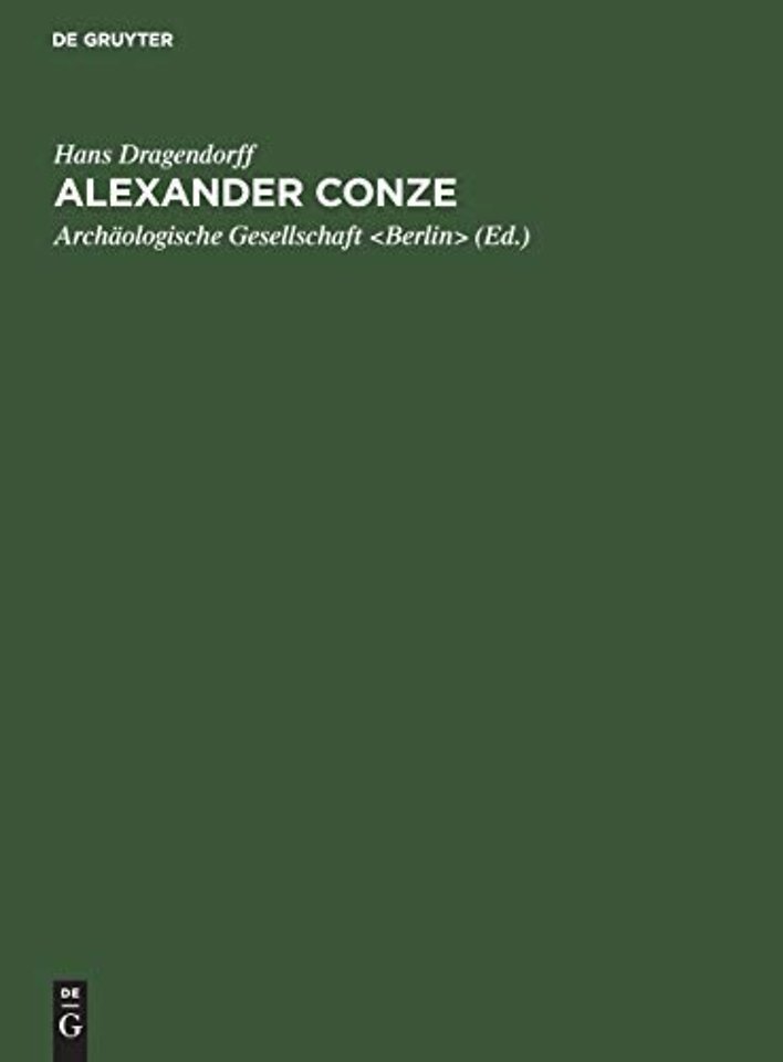 Alexander Conze