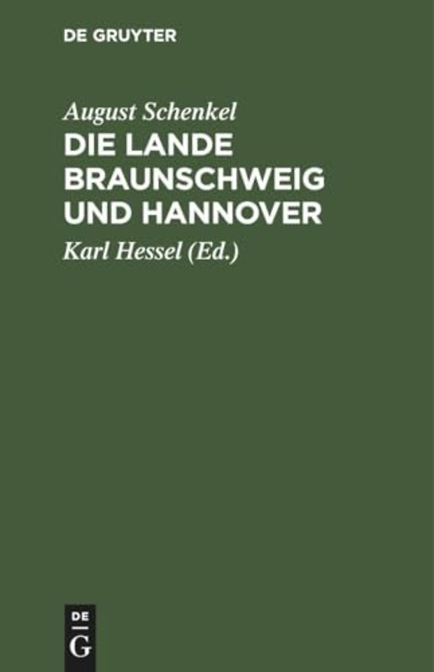Die Lande Braunschweig und Hannover – Ein Anhang zum deutschen Lesebuch