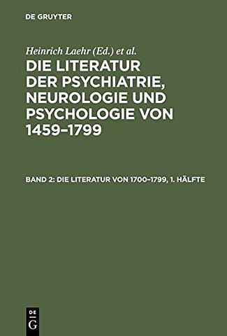Die Literatur von 1700–1799 – Erste und zweite Hälfte