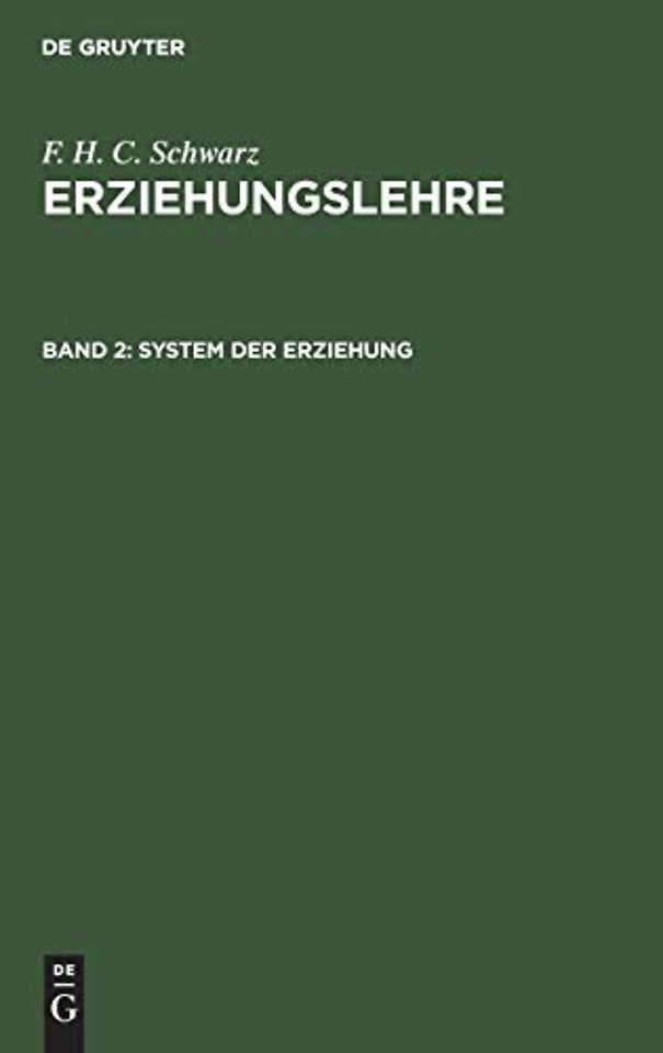 System der Erziehung