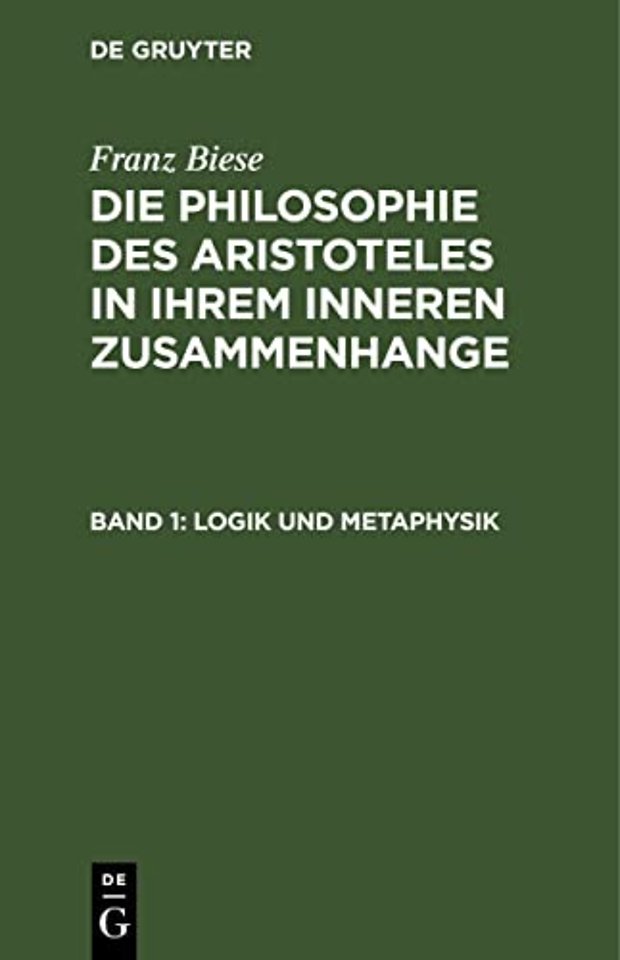 Logik und Metaphysik