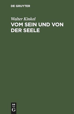 Vom Sein und von der Seele – Gedanken eines Idealisten