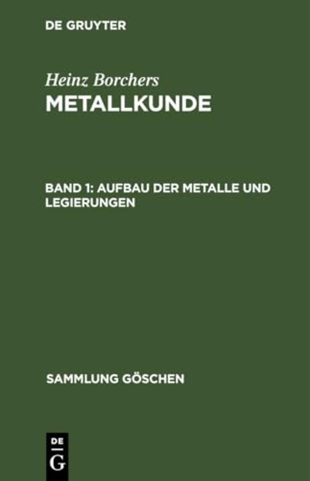 Aufbau der Metalle und Legierungen