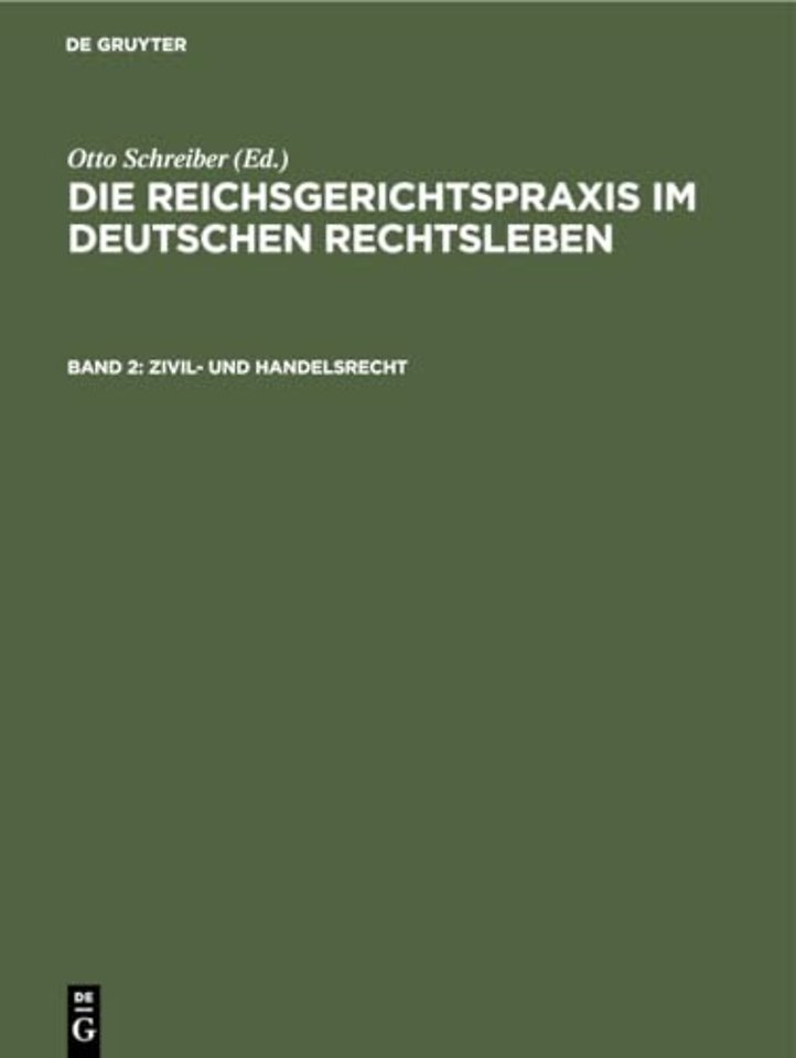 Zivil- und Handelsrecht