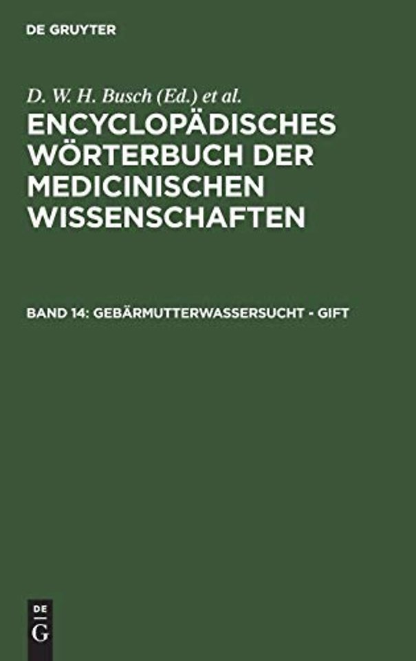 Gebärmutterwassersucht – Gift