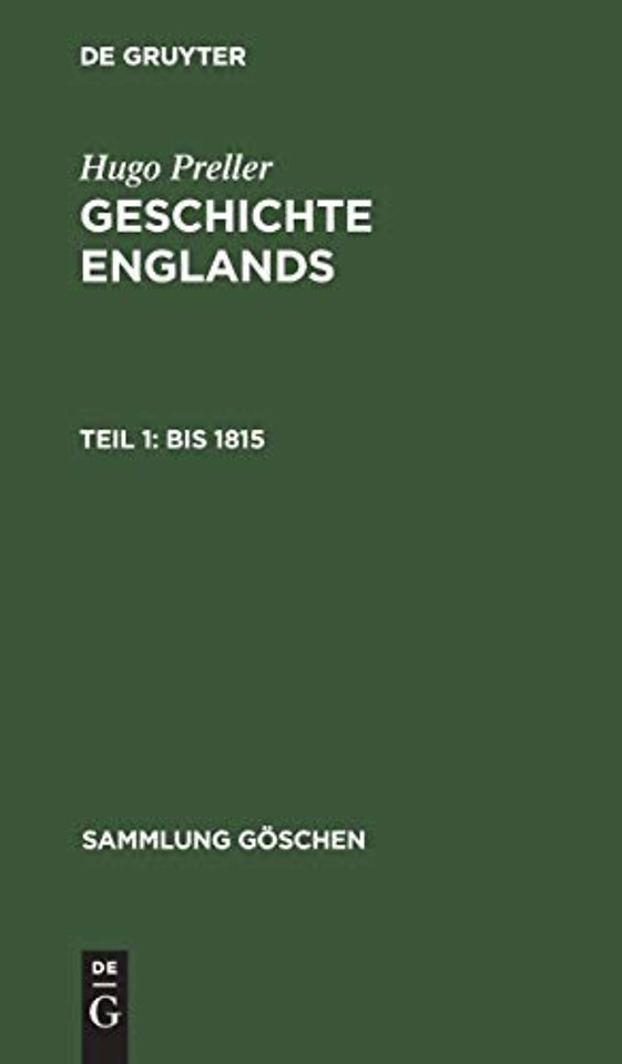 Bis 1815